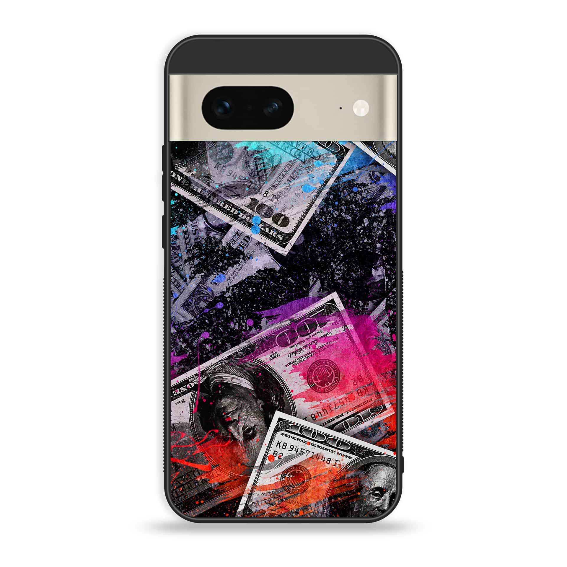 Google Pixel 7a  - Dollar Series - Premium Printed soft Bumper Shock Proof Case