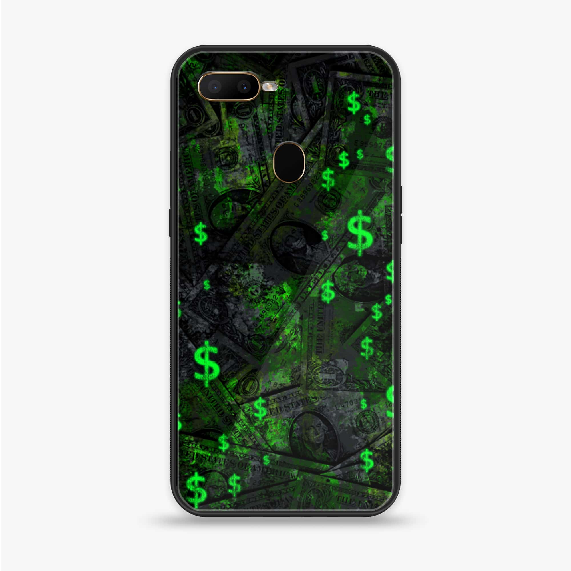 Oppo A12  - Dollar Series - Premium Printed soft Bumper shock Proof Case