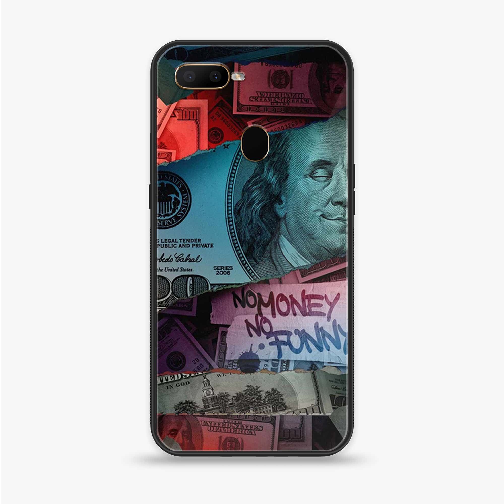 Oppo A12  - Dollar Series - Premium Printed soft Bumper shock Proof Case