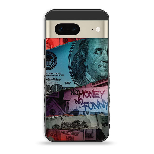 Google Pixel 7a  - Dollar Design 8- Premium Printed soft Bumper Shock Proof Case CS-49543
