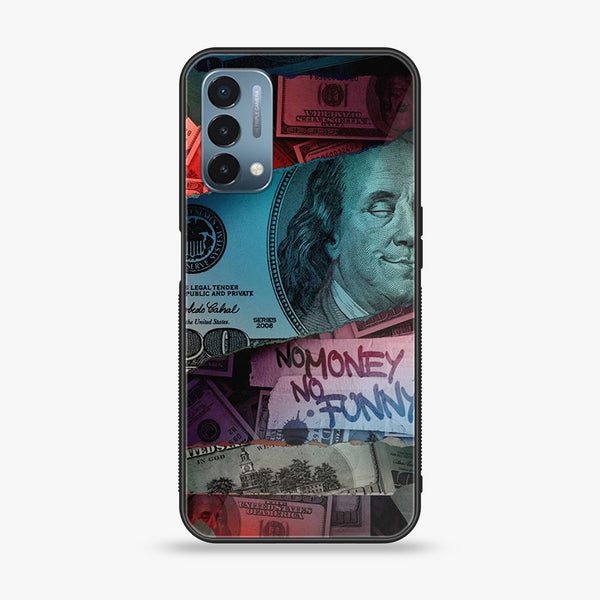 OnePlus Nord N200 5G - Dollar Design 8 - Premium Metal Printed soft Bumper Shock Proof Case CS-9589