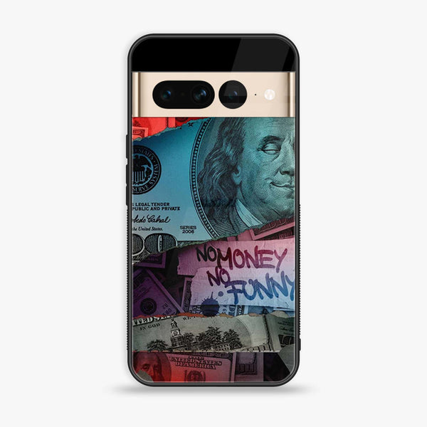 Google Pixel 7 Pro - Dollar Design 8 - Premium Metal Printed soft Bumper Shock Proof Case CS-34395