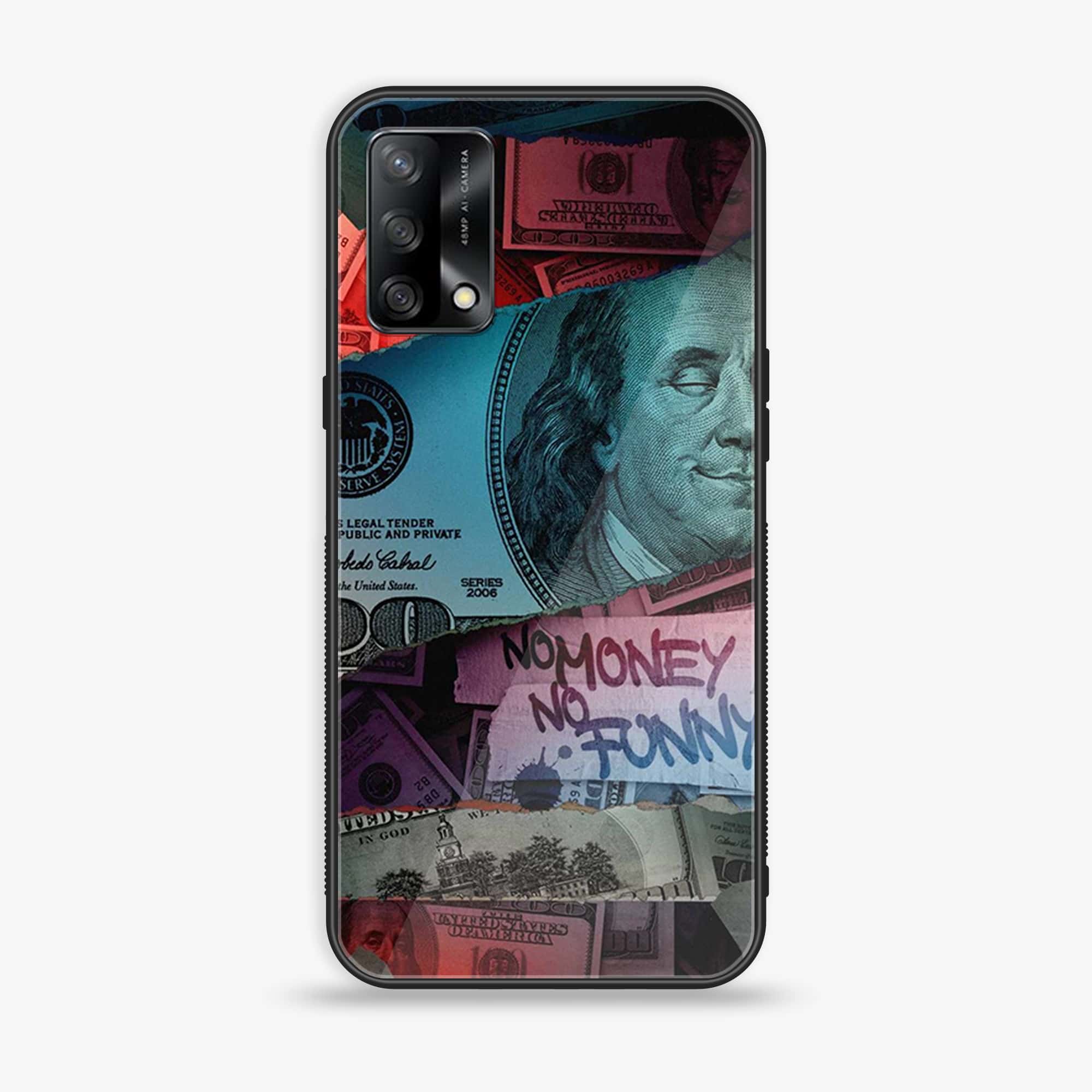 Oppo F19s - Dollar Series - Premium Metal Printed soft Bumper shock Proof Case
