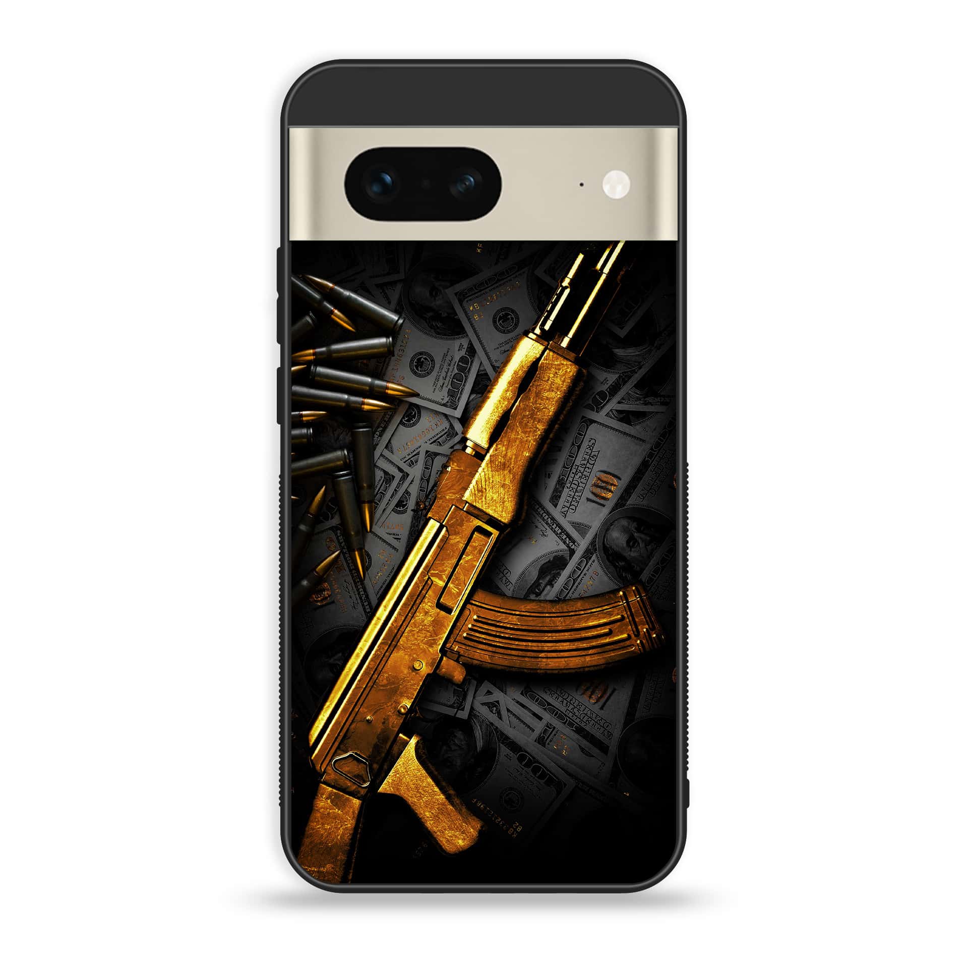Google Pixel 7a  - Dollar Series - Premium Printed soft Bumper Shock Proof Case