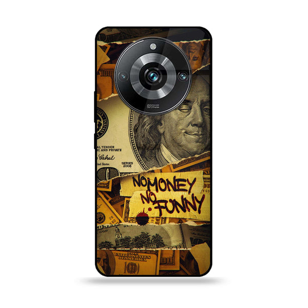 Realme 11 Pro Plus - Dollar Series - Premium Printed Glass soft Bumper shock Proof Case