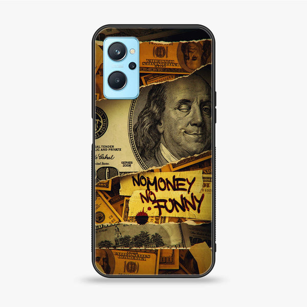 Realme 9i - Dollar Design 1 - Premium Printed Glass soft Bumper shock Proof Case CS-14702
