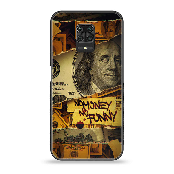 Xiaomi Redmi Note 9 Pro - Dollar Series - Premium Printed Glass soft Bumper shock Proof Case