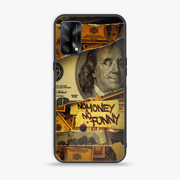 Oppo F19s - Dollar Series - Premium Metal Printed soft Bumper shock Proof Case