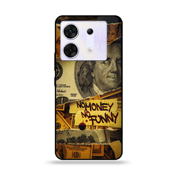 Infinix Zero 30 5G - Dollar Design 1- Premium Metal Printed soft Bumper shock Proof Case CS-12857
