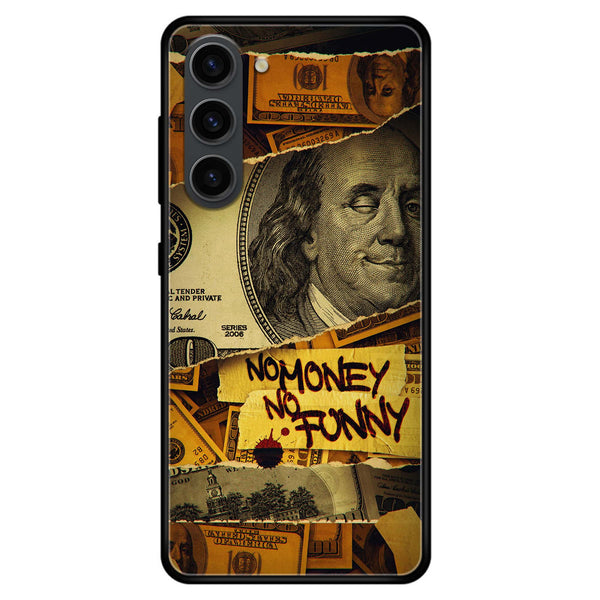 Samsung Galaxy S23 Plus - Dollar Series - Premium Metal Printed soft Bumper shock Proof Case