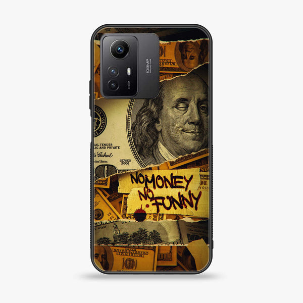 Xiaomi Redmi Note 12S - Dollar design 1 - Premium Printed Glass soft Bumper shock Proof Case CS-12671