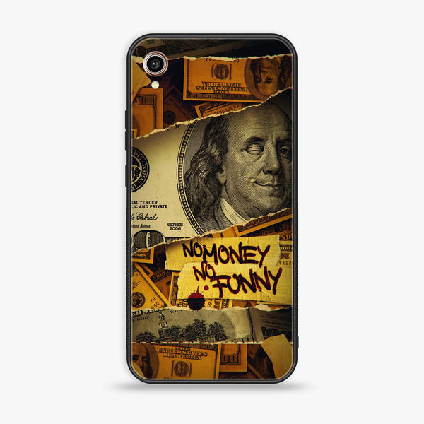 Vivo Y91C - Dollar Series - Premium Printed Glass soft Bumper shock Proof Case