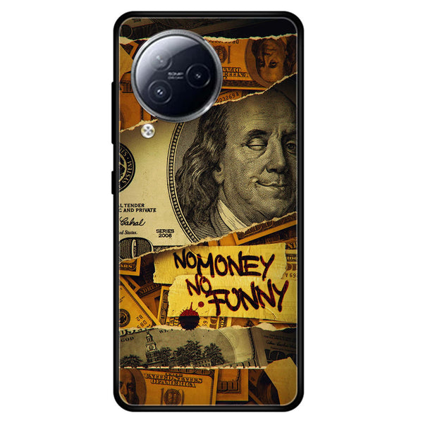 XIAOMI CIVI 3 - Dollar Series - Premium Printed Glass soft Bumper shock Proof Case