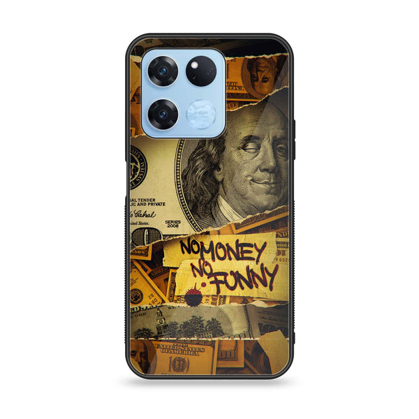 OnePlus Ace Racing - Dollar Series - Premium Printed Glass soft Bumper shock Proof Case