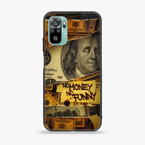 Redmi Note 10/ Note 10s - Dollar Design 1 - Premium Printed Glass soft Bumper shock Proof Case CS-42428