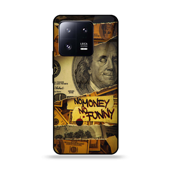 Xiaomi 13 Pro - Dollar Series - Premium Printed Glass soft Bumper shock Proof Case