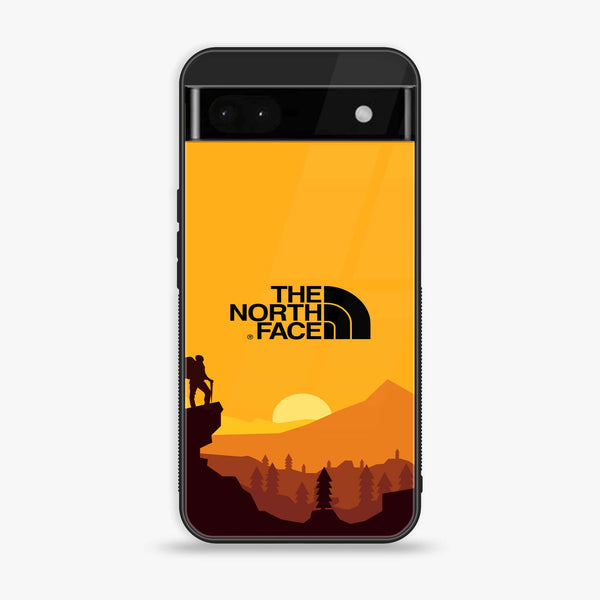 Google Pixel 6A - The North Face Design 10 - Premium Printed Glass soft Bumper shock Proof Case CS-14927