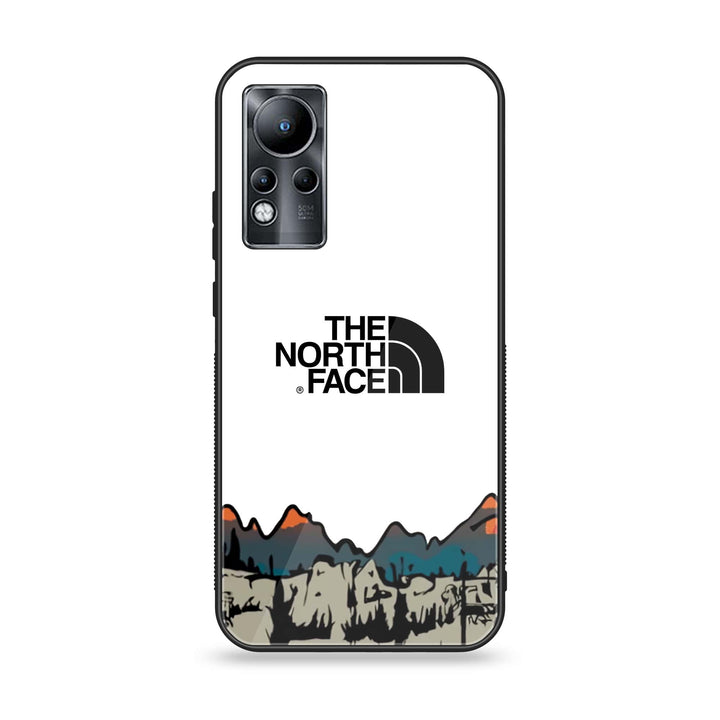 Infinix Note 11/ Note 12 G88  - The North Face Design 1- Premium Printed Glass soft Bumper shock Proof Case CS-13232
