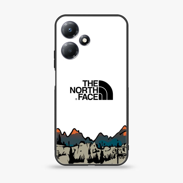 Infinix Hot 30i - The North Face Design 1 - Premium Metal Printed soft Bumper shock Proof Case CS-17252 CS-24389