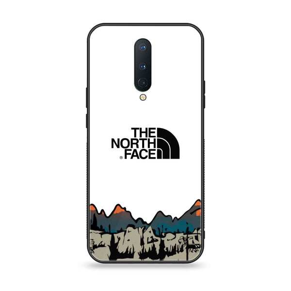 OnePlus 8 - The North Face Series - Premium Printed Glass soft Bumper shock Proof Case