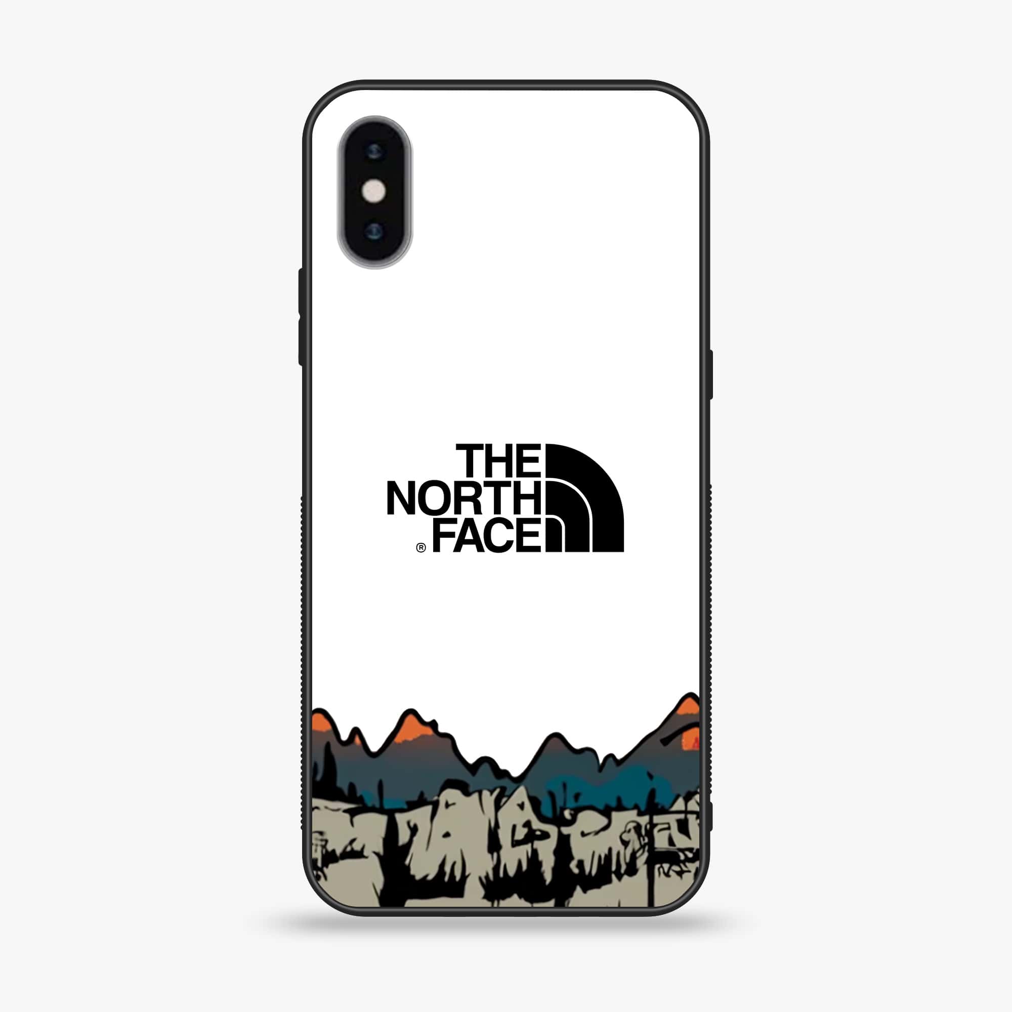 iPhone XS Max The North Face Design Premium Metal Printed