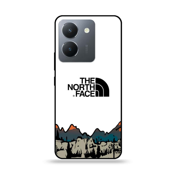 Vivo Y36 - The North Face Series - Premium Printed Glass soft Bumper shock Proof Case