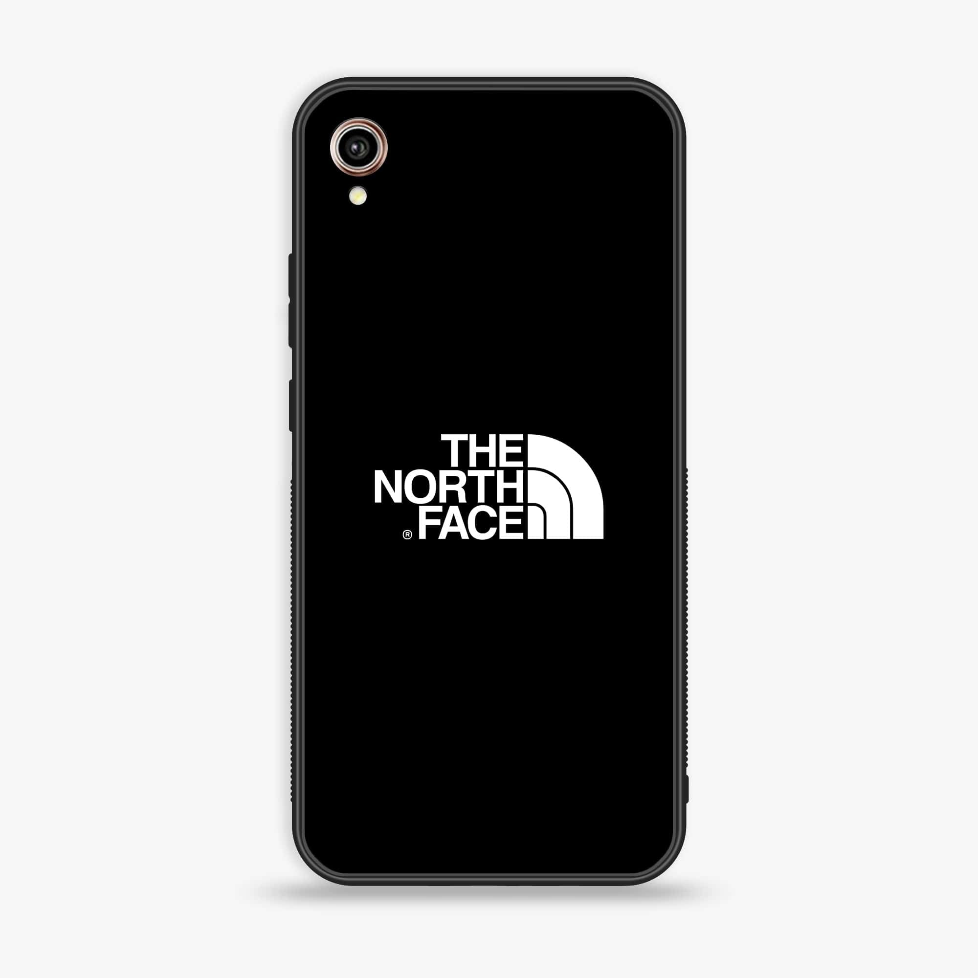 Vivo Y90 - The North Face Series - Premium Printed Glass soft Bumper shock Proof Case