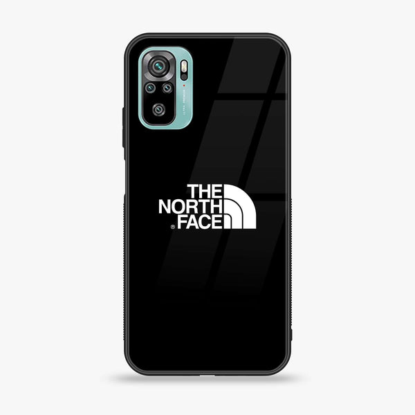 Xiaomi Redmi Note 10 - The North Face Design 2 - Premium Printed Glass soft Bumper shock Proof Case CS-14184