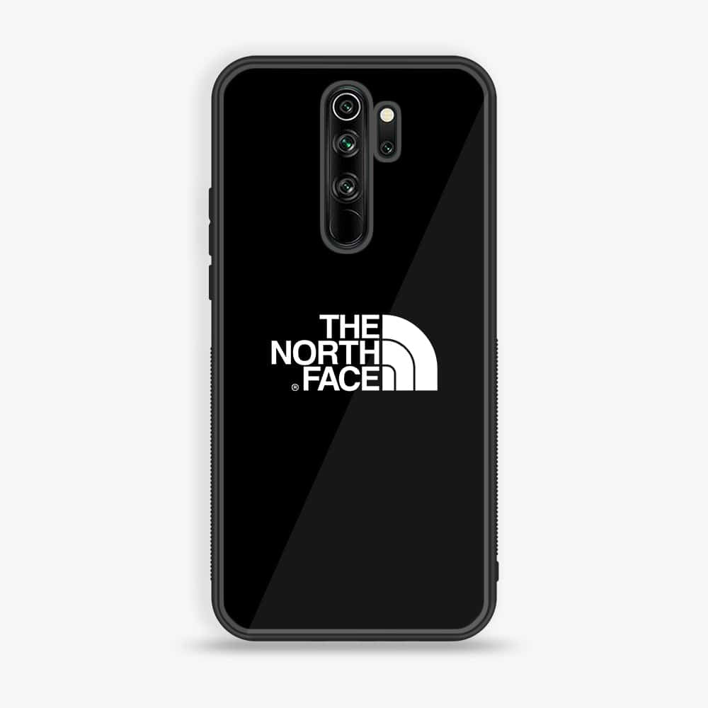 Redmi Note 8 Pro - The North Face Series - Premium Printed Glass soft Bumper shock Proof Case