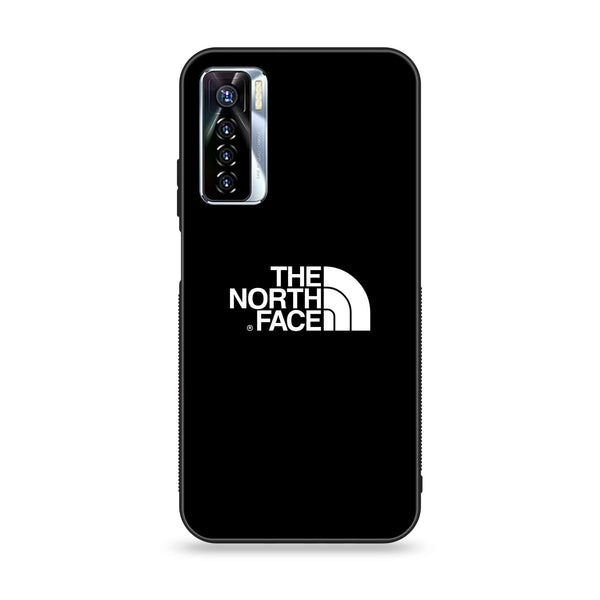 Tecno Camon 17 Pro - The North Face Design 2 - Premium Printed Glass soft Bumper shock Proof Case CS-15655