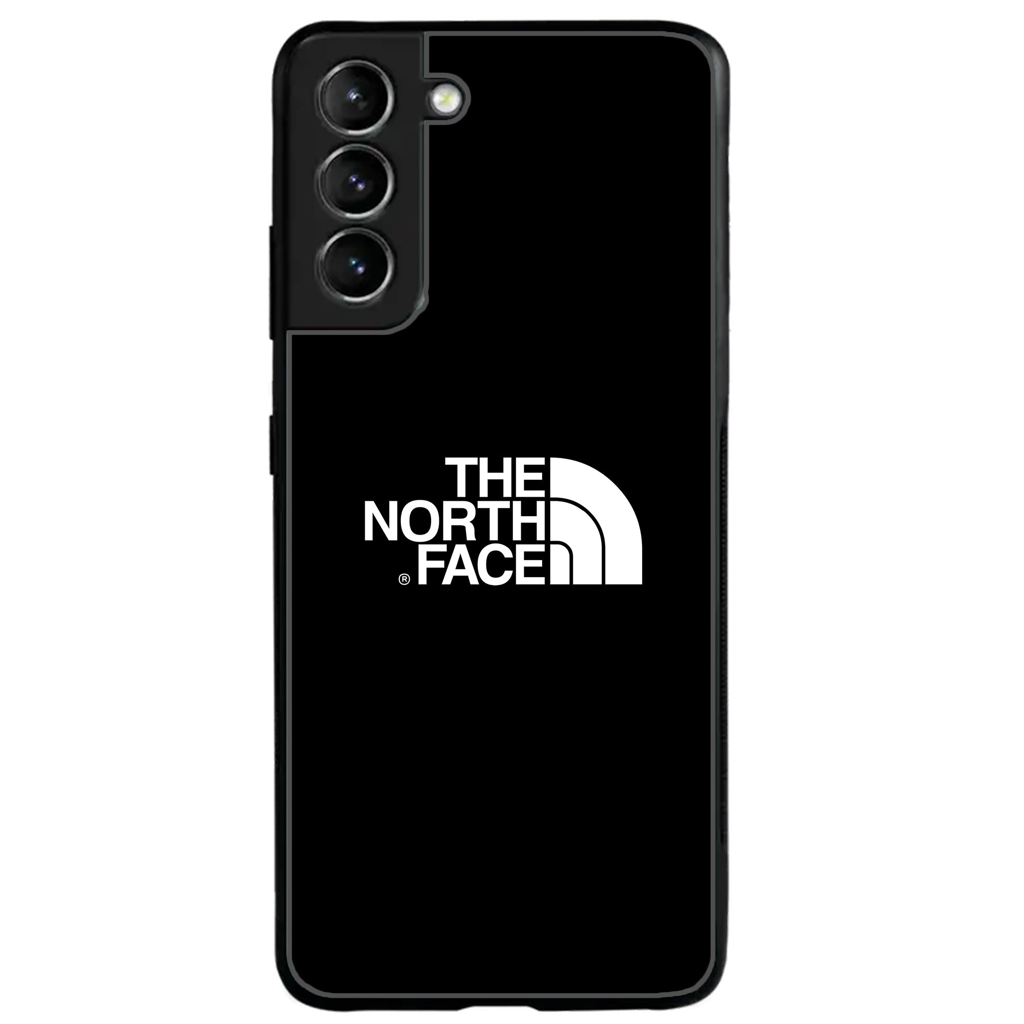Galaxy S21 Plus - The North Face Series - Premium Printed Glass soft Bumper shock Proof Case