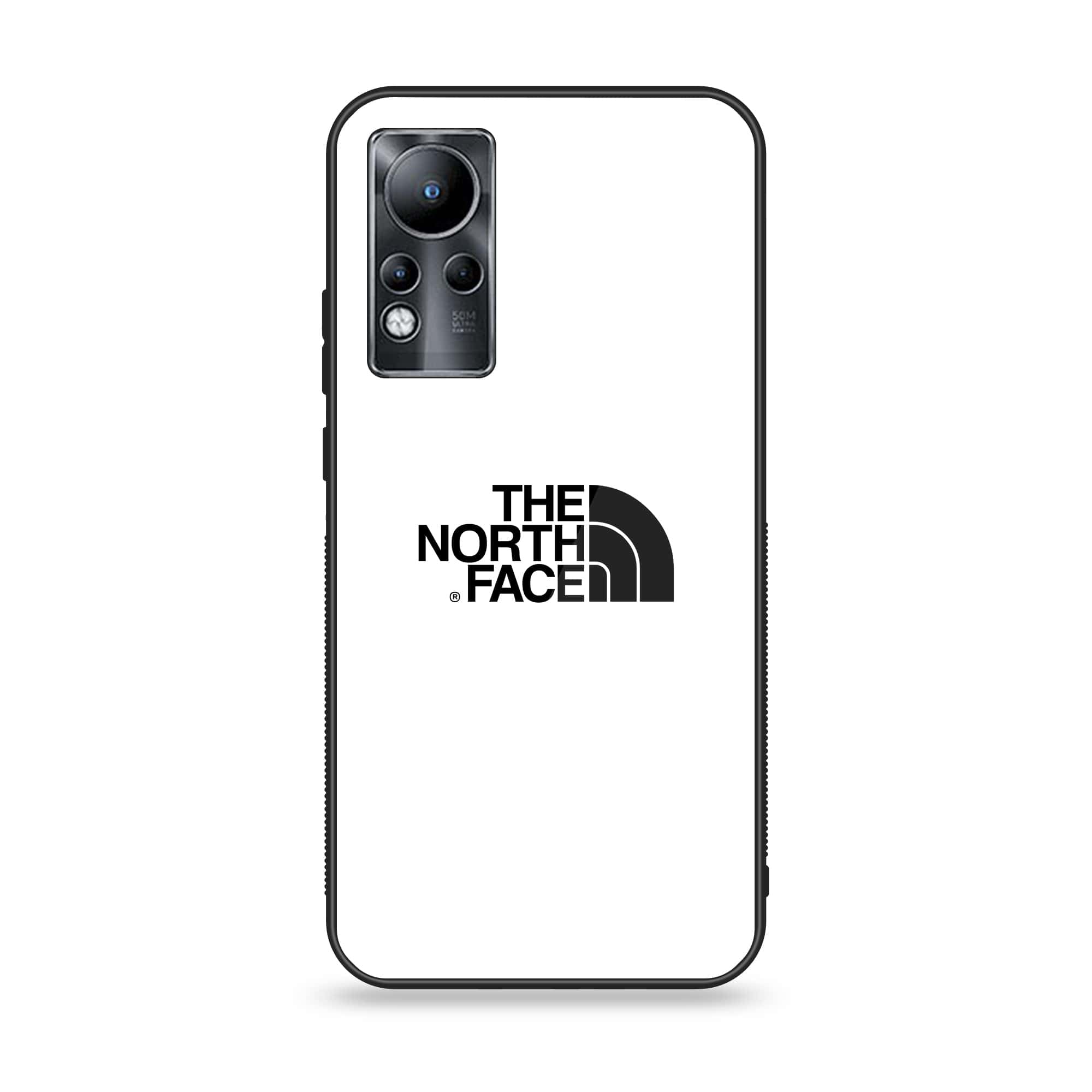 Infinix Note 11 - The North Face Series - Premium Printed Glass soft Bumper shock Proof Case