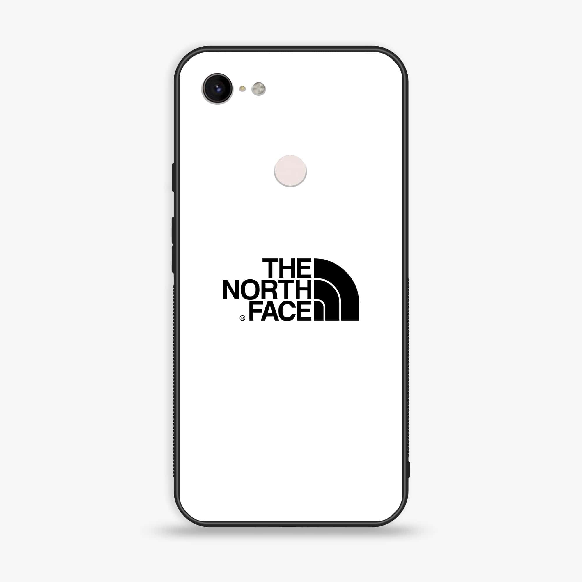 Google Pixel 3 XL - The North Face Series - Premium Printed Glass soft Bumper shock Proof Case