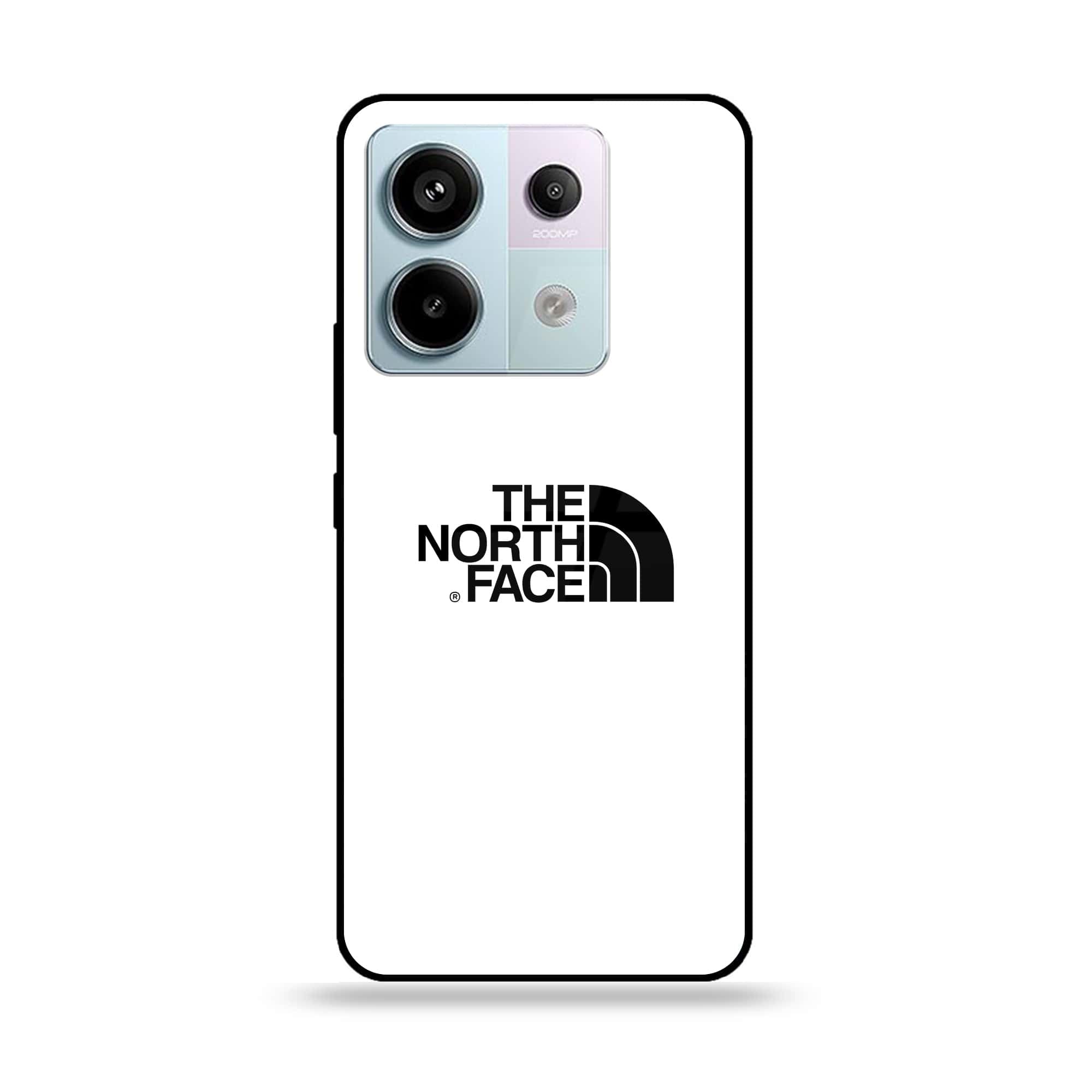 Redmi Note 13 Pro 4G - The North Face Series - Premium Printed Glass soft Bumper shock Proof Case