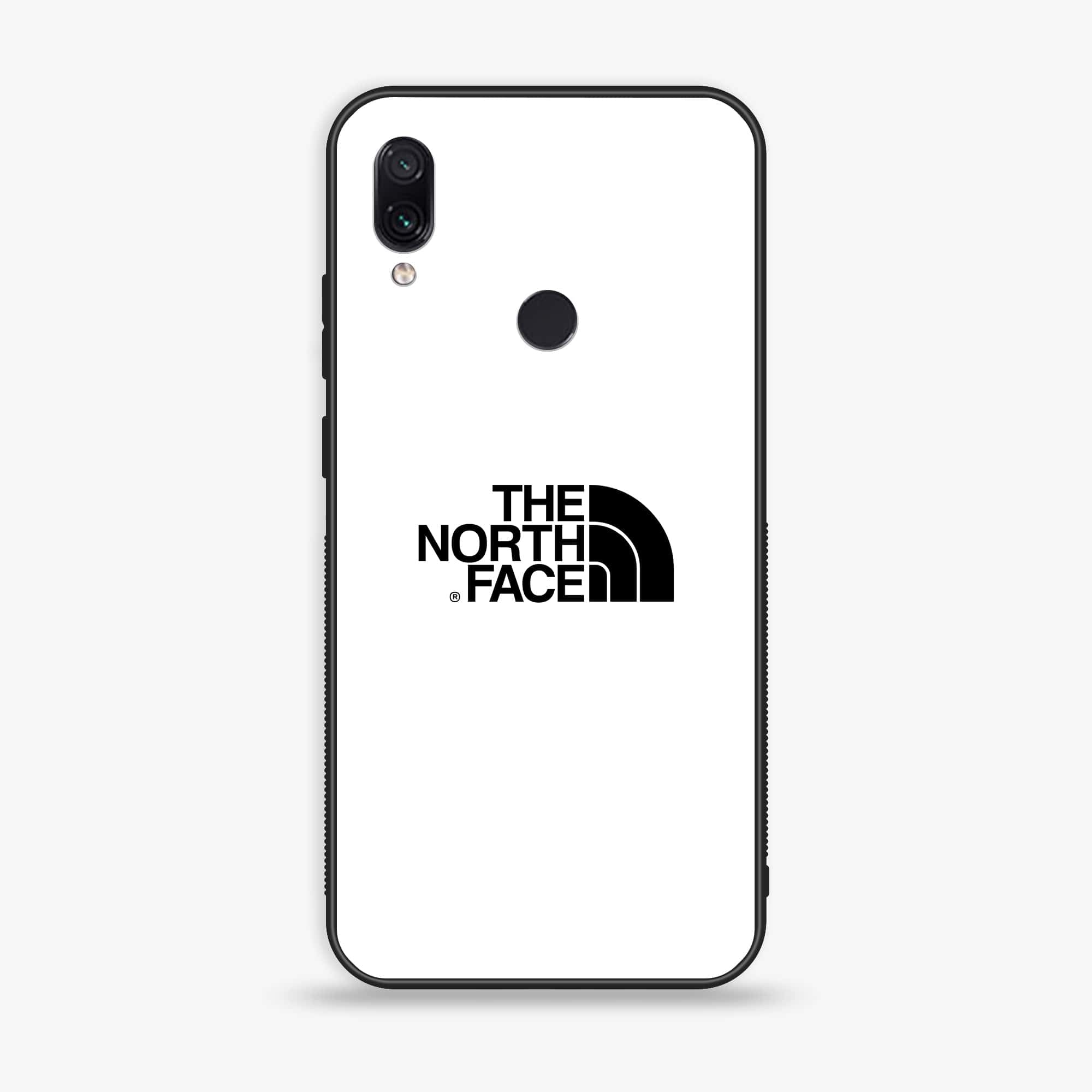 Xiaomi Redmi Note 7 - The North Face Series - Premium Printed Glass soft Bumper shock Proof Case