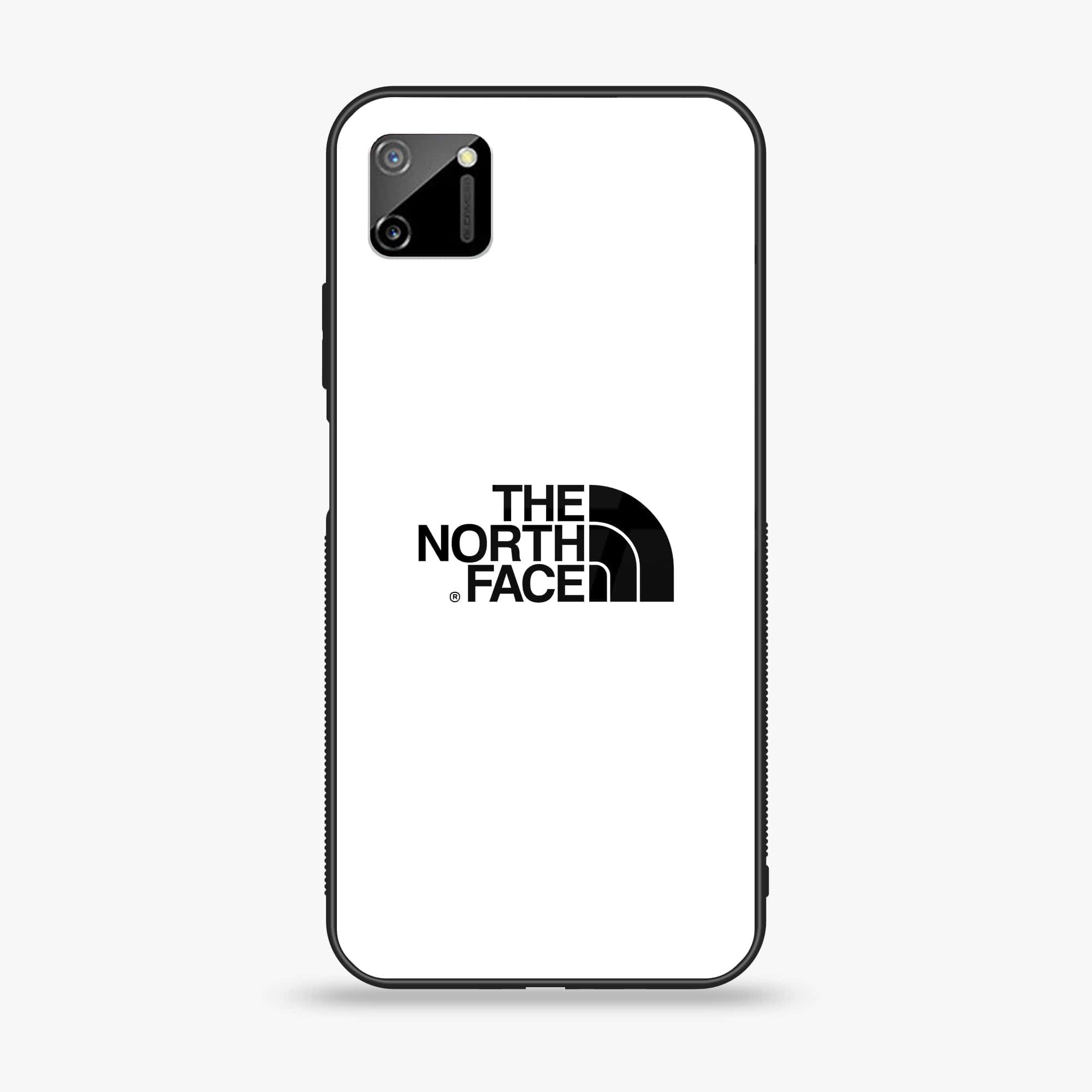 Realme C11 - The North Face Series - Premium Printed Glass soft Bumper shock Proof Case