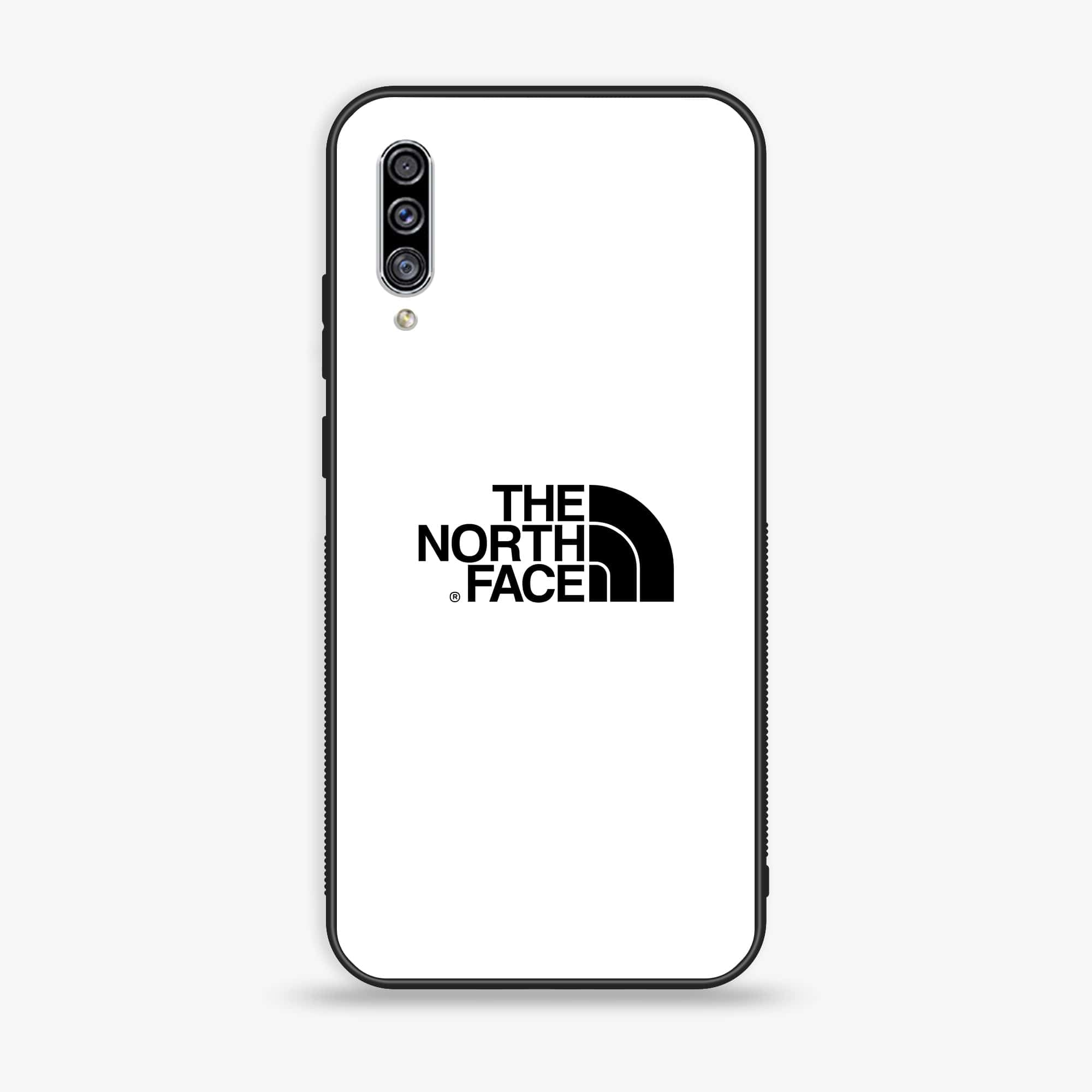 Galaxy A50/ A50s/ A30s - The North Face Series - Premium Printed Glass soft Bumper shock Proof Case