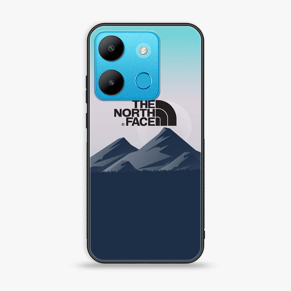 Infinix Smart 7 - The North Face Design 4 - Premium Printed Glass soft Bumper shock Proof Case CS-18229