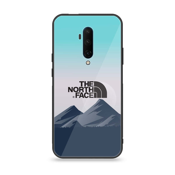 OnePlus 7T Pro - The North Face Design 4 - Premium Printed Glass soft Bumper shock Proof Case CS-15210