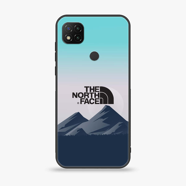 Xiaomi Redmi 9C - The North Face Design 4- Premium Printed Glass soft Bumper shock Proof Case CS-12498