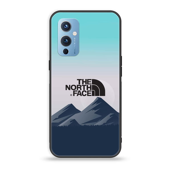 OnePlus 9 - The North Face Design 4 - Premium Printed Glass soft Bumper shock Proof Case CS-19178