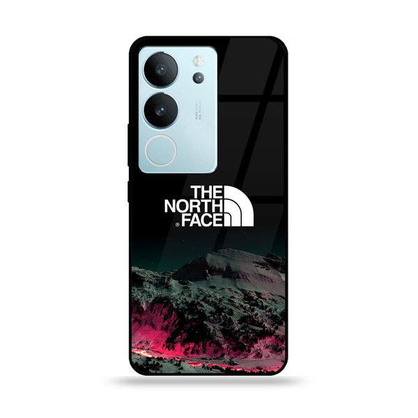 Vivo V29 - The North Face Design 6 - Premium Printed Glass soft Bumper shock Proof Case CS-8769