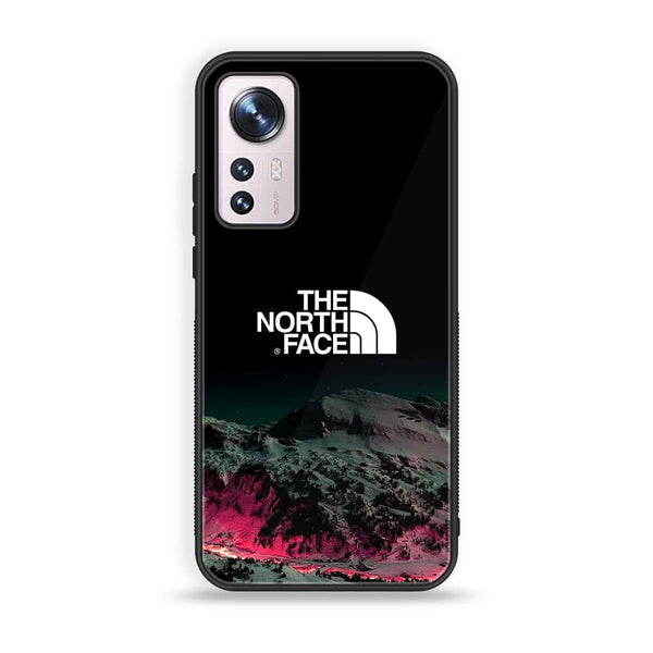 Xiaomi Mi 12 5G The North Face Design 6 Premium Printed Glass soft Bumper shock Proof Case CS-12669