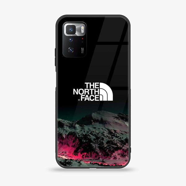 Xiaomi POCO X3 GT The North Face Design 6 Premium Printed Glass soft Bumper shock Proof Case CS-18442