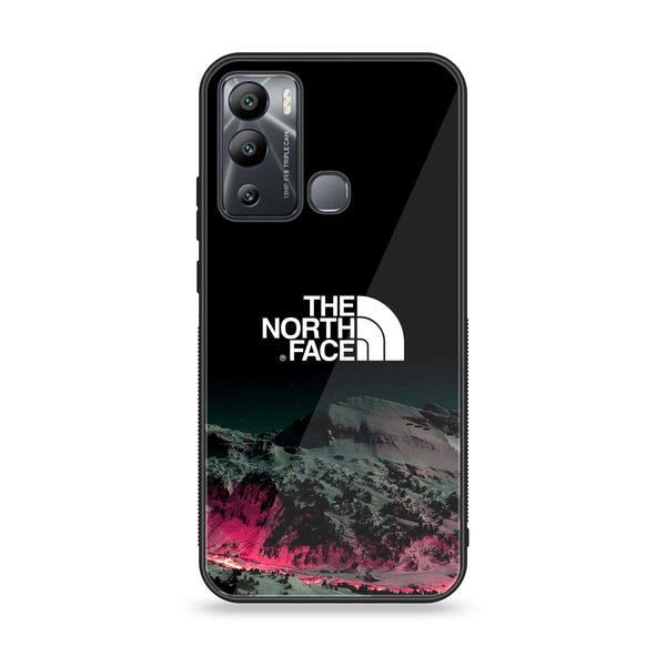 Infinix Hot 12 Play - The North Face Design 6- Premium Metal Printed soft Bumper shock Proof Case CS-27761