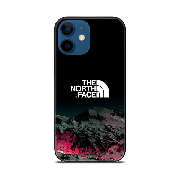 iPhone 11 The North Face Design 6 Premium Printed Glass soft Bumper shock Proof Case CS-22495