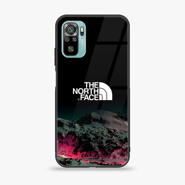 Xiaomi Redmi Note 10 - The North Face Design 6 - Premium Printed Glass soft Bumper shock Proof Case CS-18775