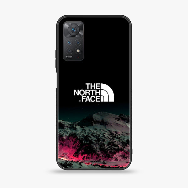 Xiaomi Redmi Note 11 Pro Plus 5G The North Face Design 6 Premium Printed Glass soft Bumper shock Proof Case CS-12501