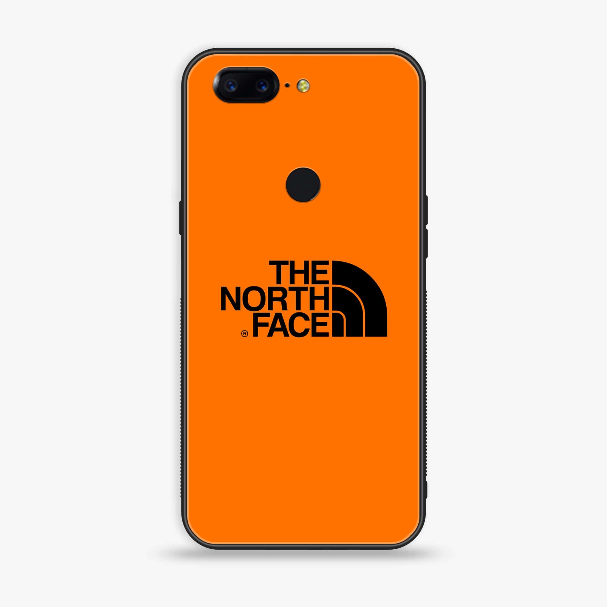 OnePlus 5T - The North Face Series - Premium Printed Glass soft Bumper shock Proof Case