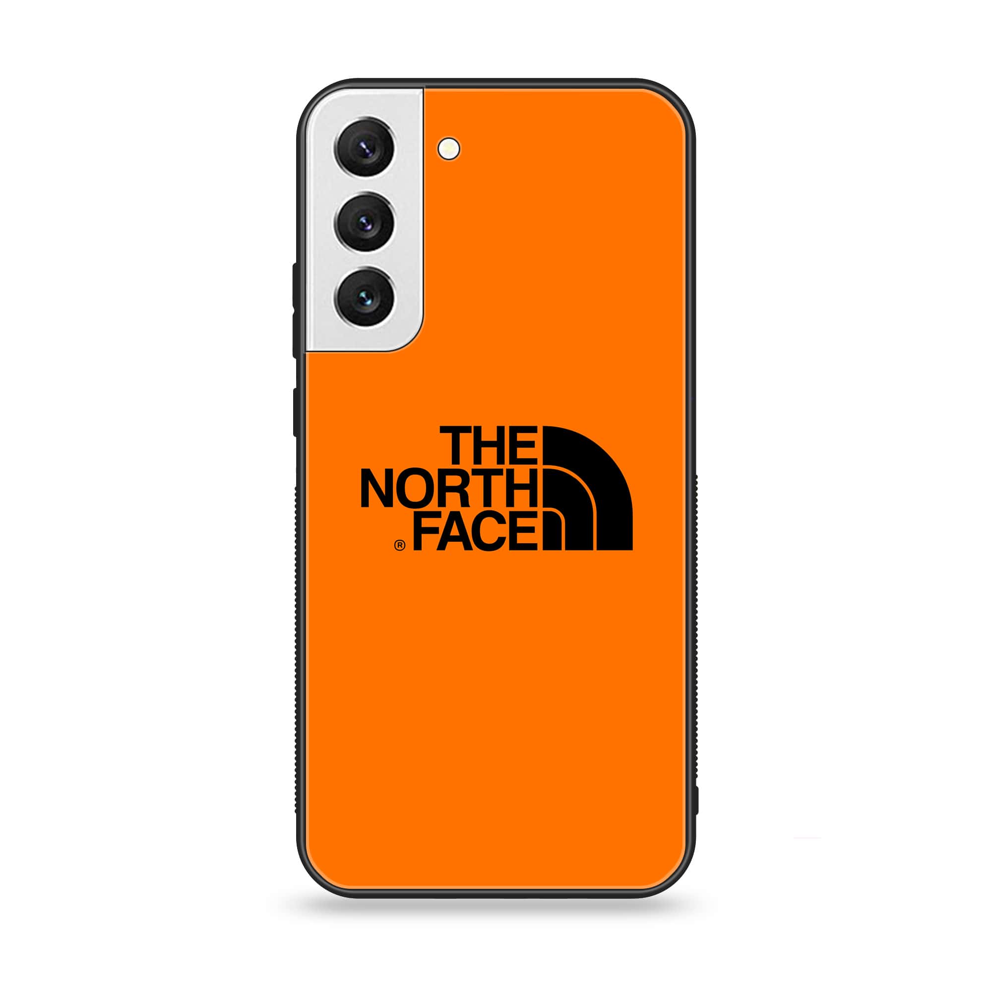 Samsung Galaxy S22 Plus - The North Face Series - Premium Printed Glass soft Bumper shock Proof Case